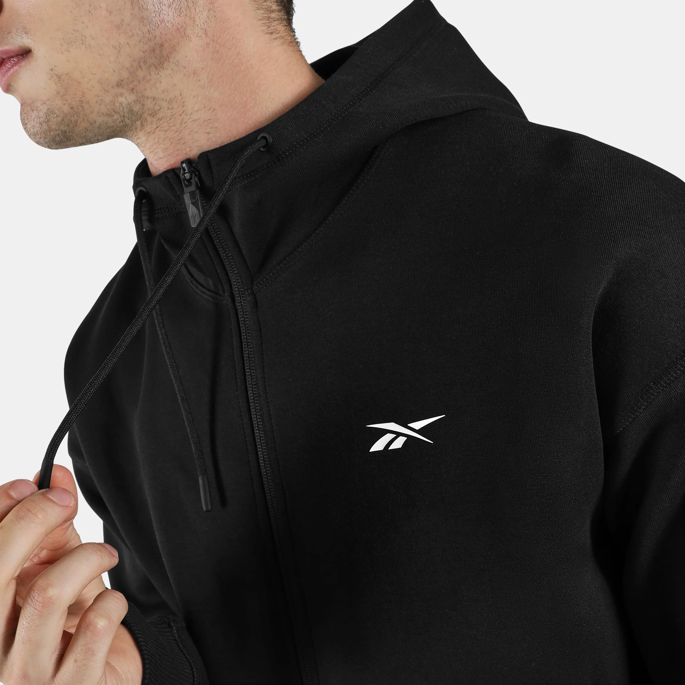 Athlete Double Knit Full Zip Hoodie - Image 4