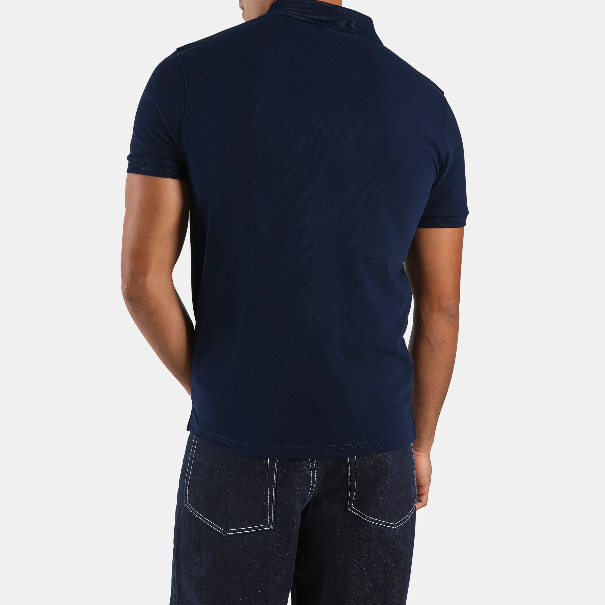 Blaze Embroidered SS Men's Polo Shirt - Image 3