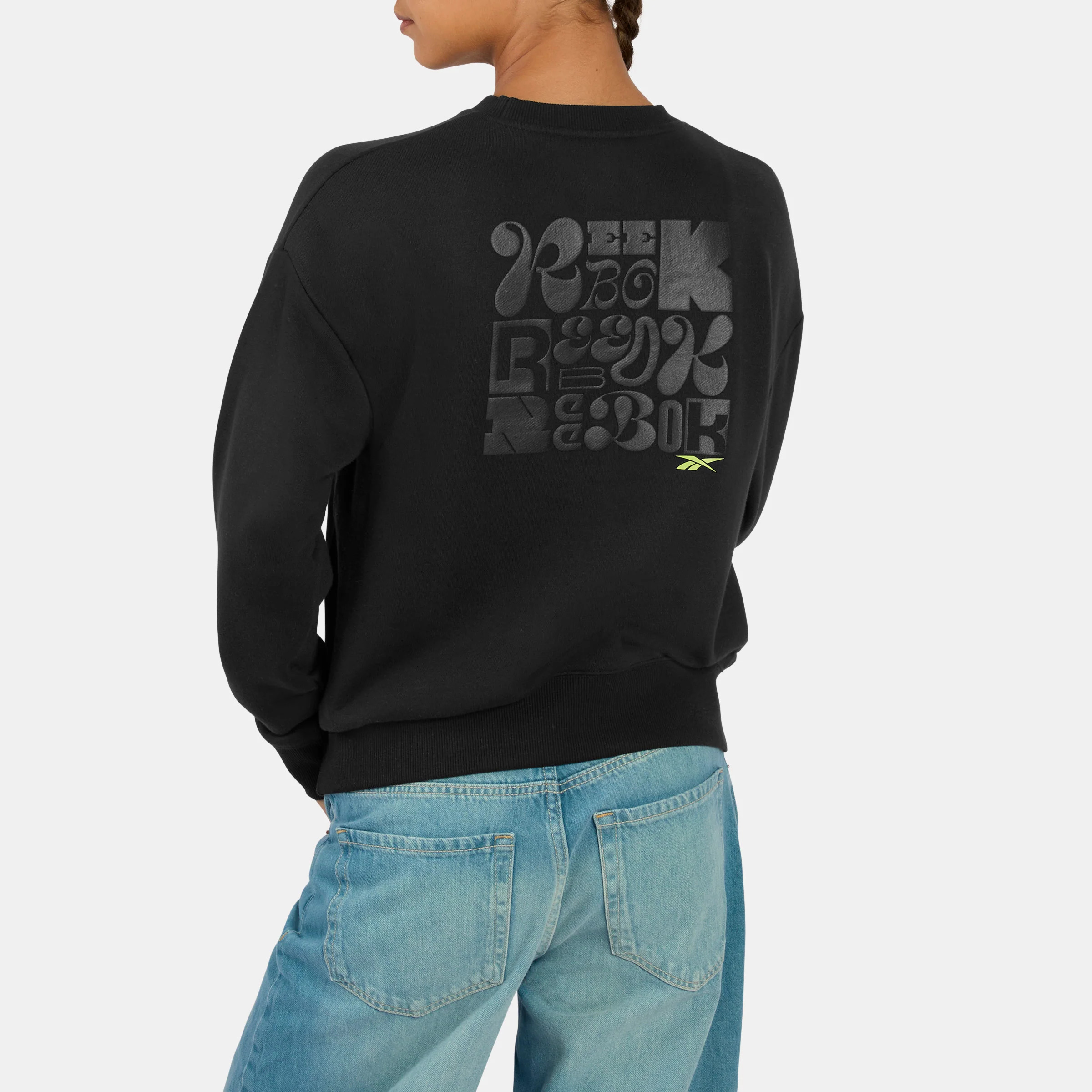 Dynamic Puff Crew Women's Sweatshirt - Image 3