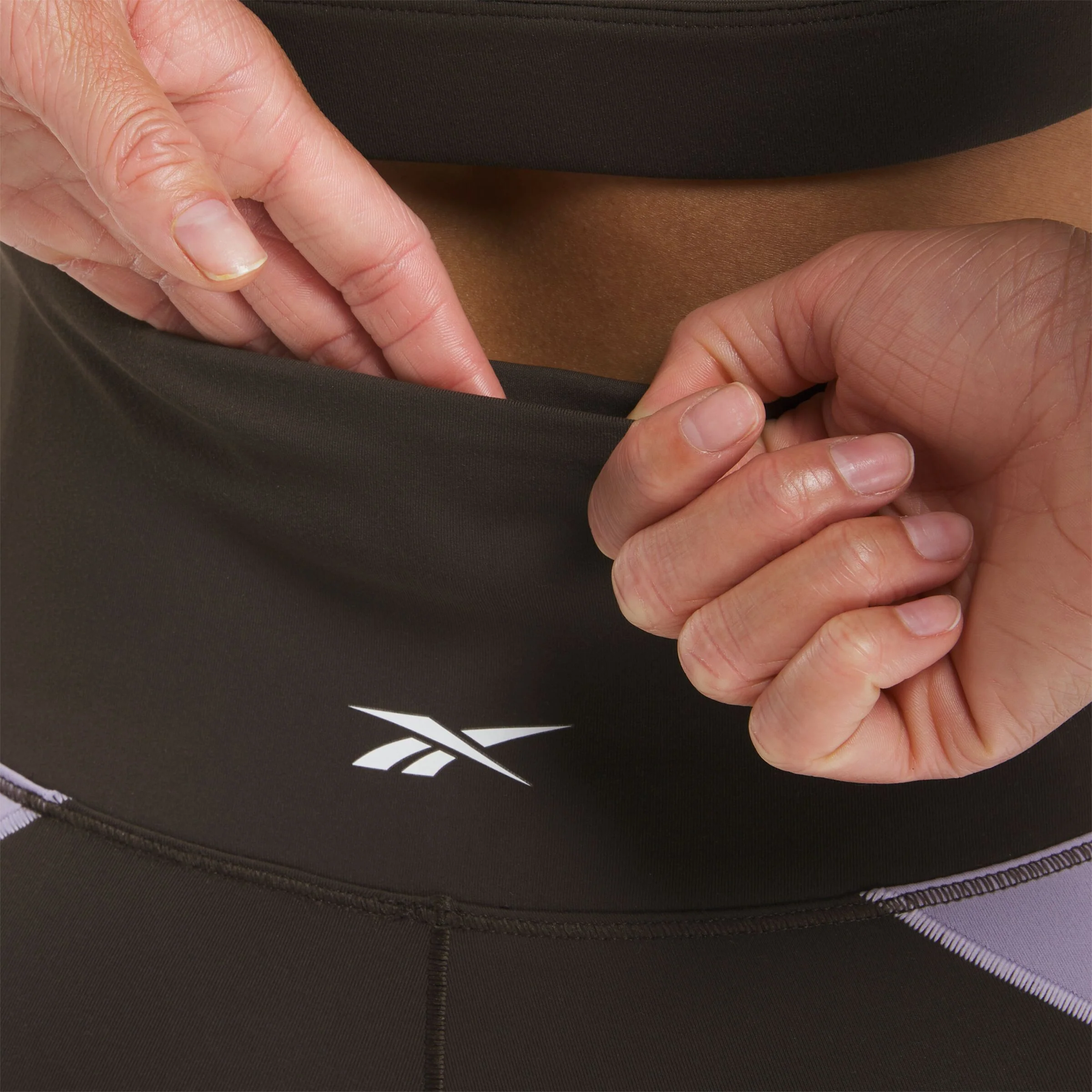 Lux High Rise Colorblock Leggings - Image 4