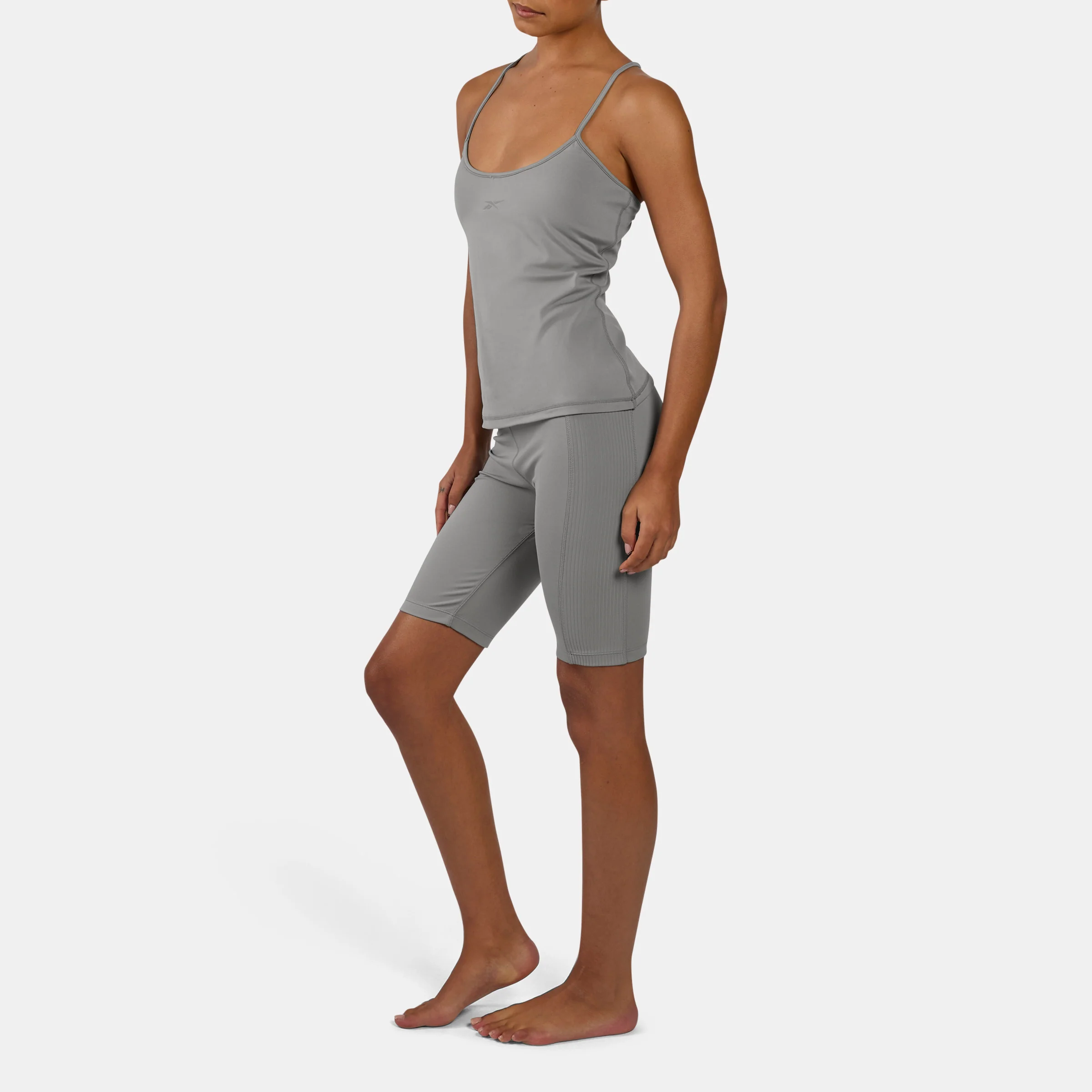 Lux Peached Biker Shorts - Image 2
