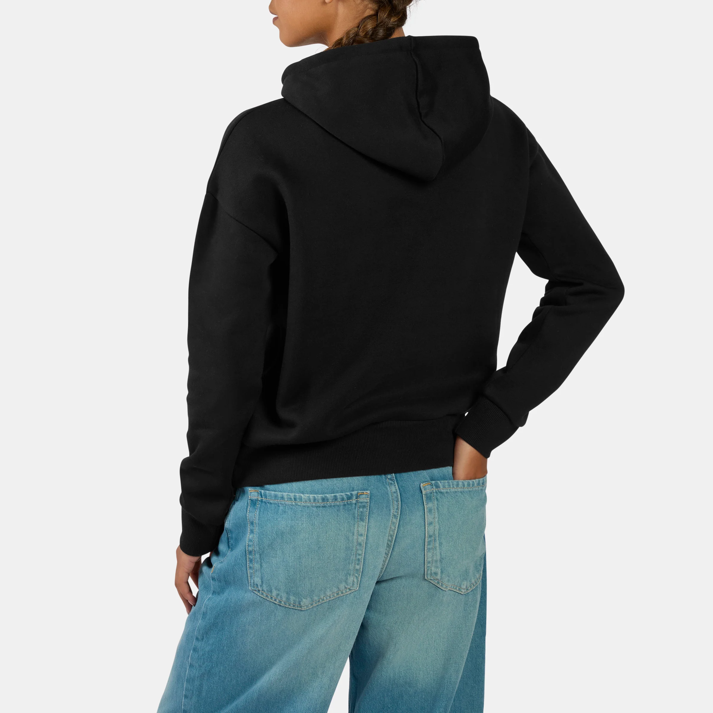 MARLOWE 2 COL LOGO OVERSIZED HOODY - Image 3