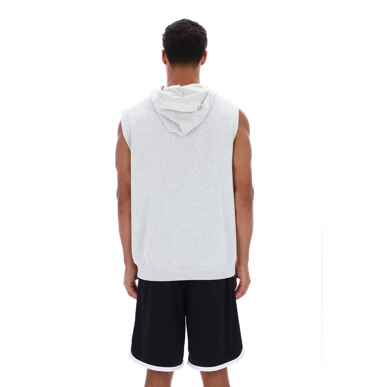 ID Basketball Sleeveless French Terry Hoodie - Image 4