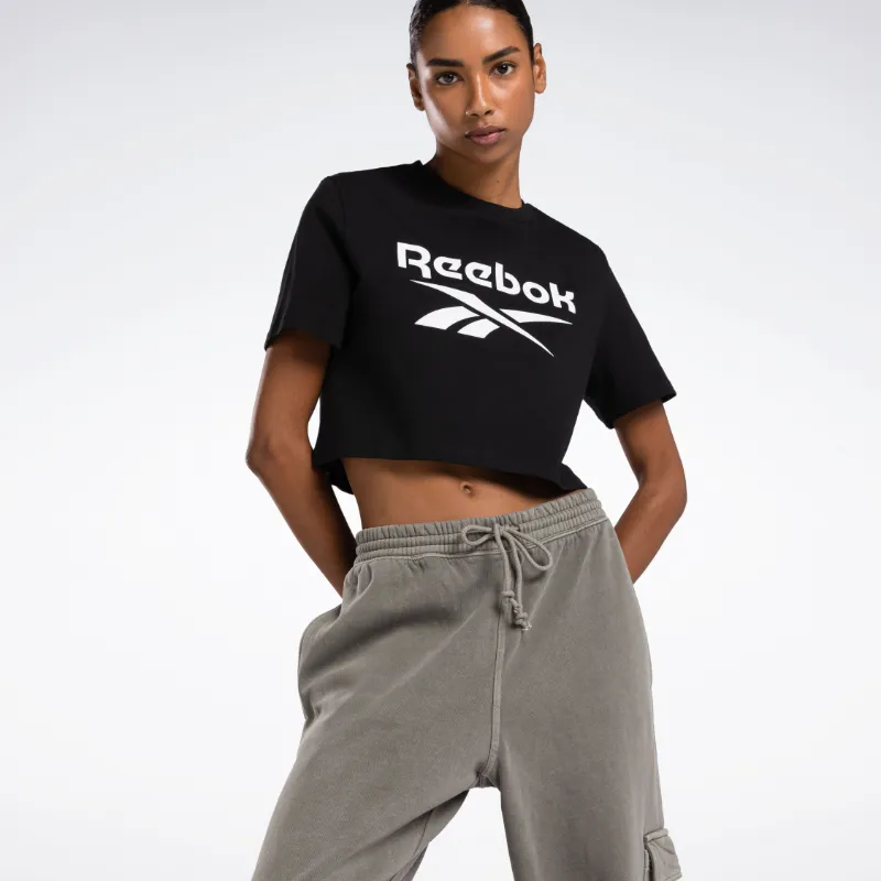 Identity Big Logo Cropped T-Shirt - Image 4