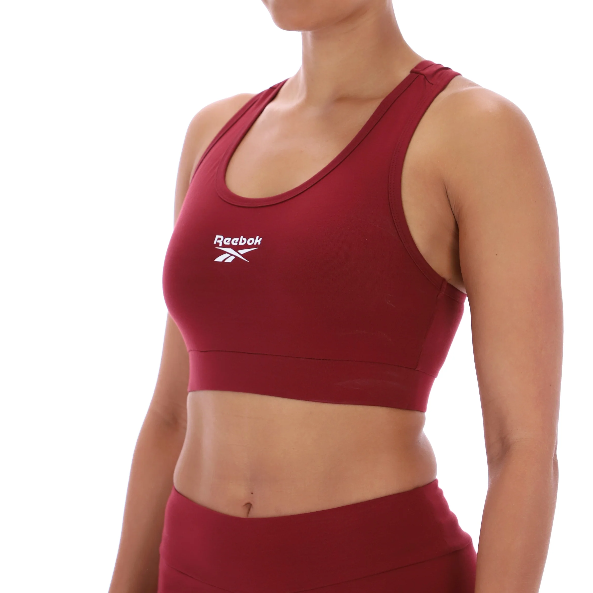 Reebok Identity Small Logo Cotton Bra Top - Image 4