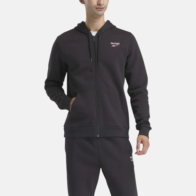 Identity Small Logo Fleece Full-Zip Hoodie